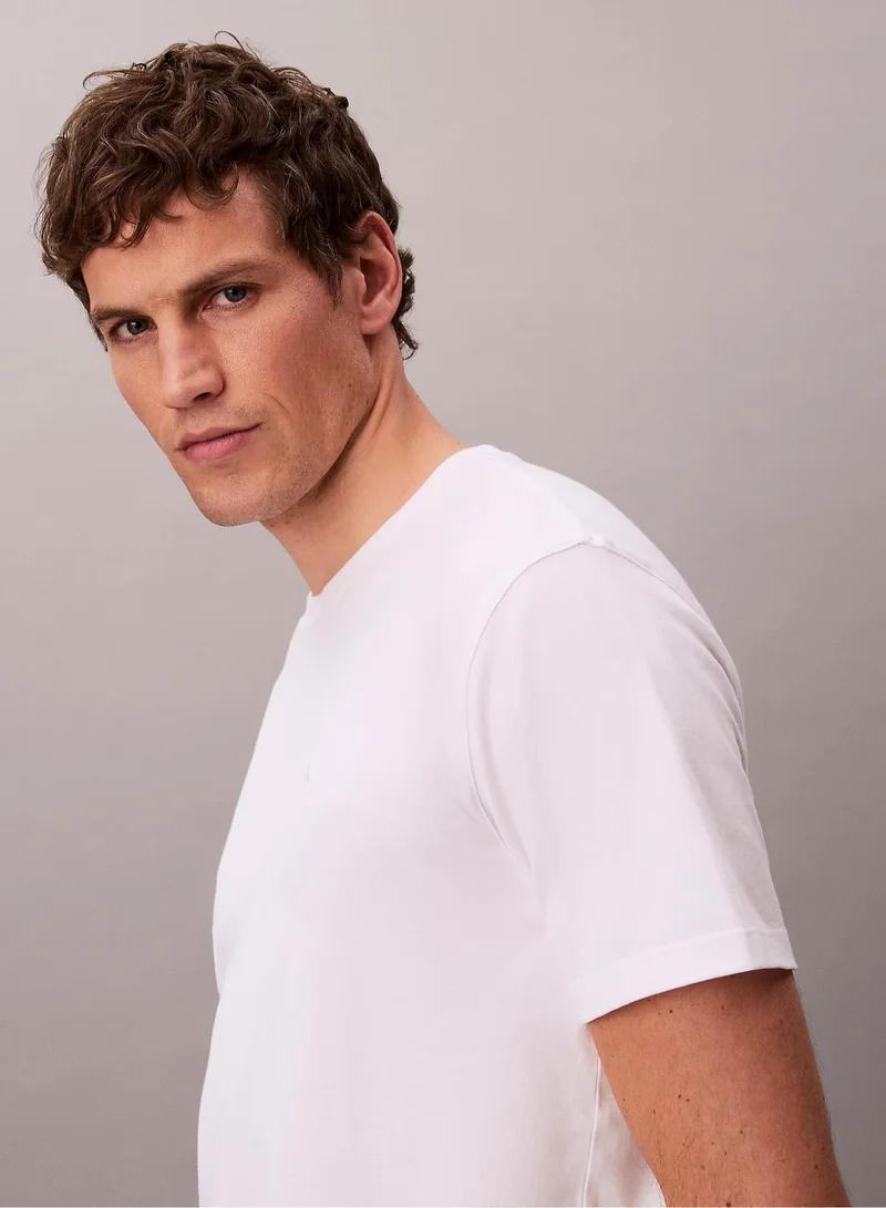 CALVIN KLEIN  Supima Crew Neck Cotton T-shirt for Men | Best Price UAE
