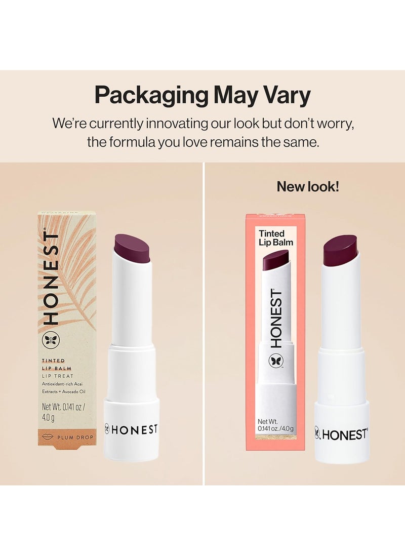 Honest Beauty Honest beauty Tinted Lip Balm 4.0 g Plum Drop  - Image 2