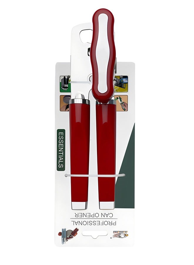 فتاحة الزجاجة متعددة الاستعمالية، عجلة القطع الفائقة الحدة، قطع الحواف الملساء، 8.26 بوصة، الأحمر الإمبراطوري - Image 1