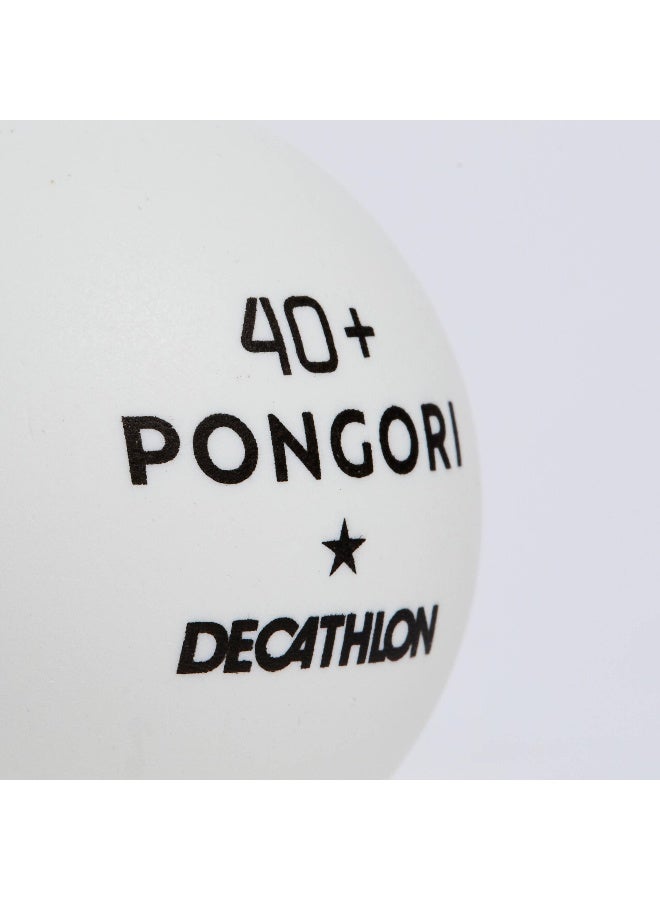 Nariele BY DECATHLON,Table Tennis Balls Ttb100 1X40 Plus 72 Pack White - Image 1