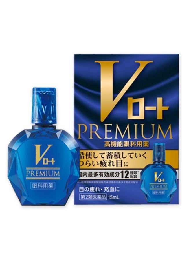 Rohto - V Rohto Premium Eye Drops 15ml - Image 1