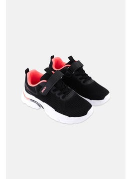RBX Kids Girl Velcro Closure Shoes, Black  - Image 1