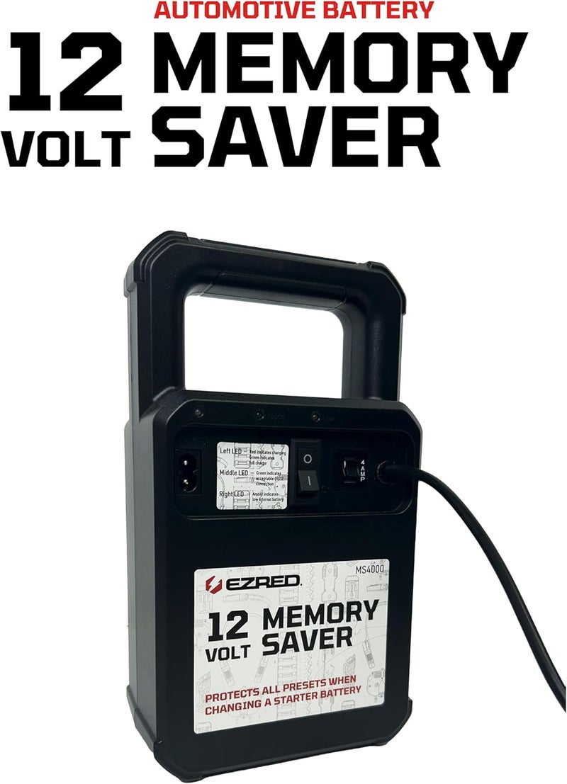 E-Z Red EZRED MS4000 Automotive Memory Saver with Charger - Image 2