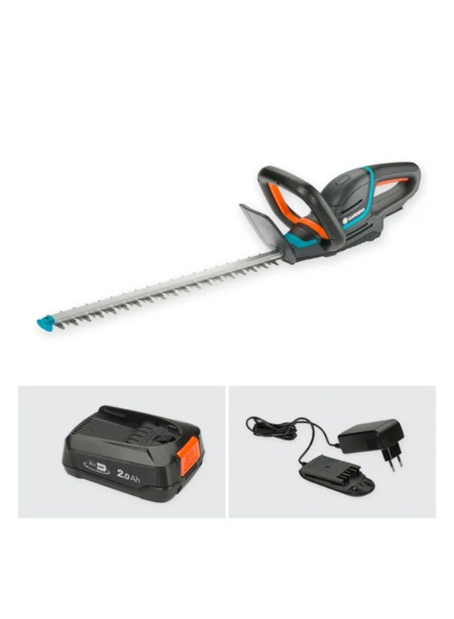 GARDENA- west Battery Hedge Trimmer ComfortCut 50/18V P4A Ready-To-Use Set - Image 5