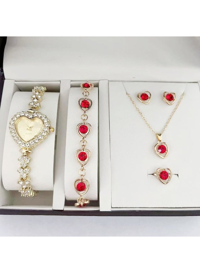 KUYING New Small Fresh Retro Decorative Watch Set 