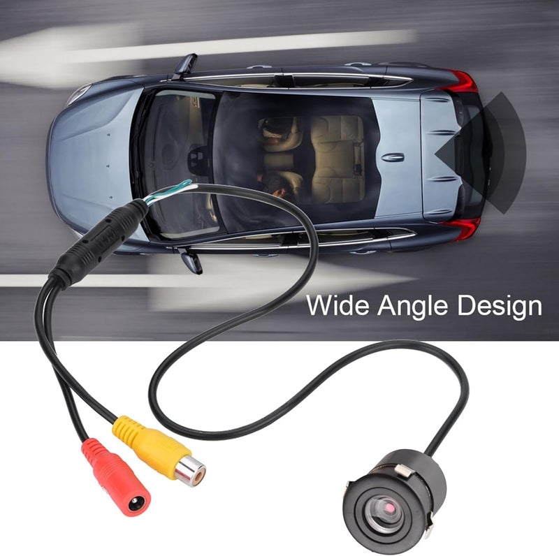 Gugxiom Mini CCTV Security Camera, 170° Wide Angle CCTV CCD Camera IR Night, IP68 Waterproof, Wired Surveillance Camera for Car - Image 3