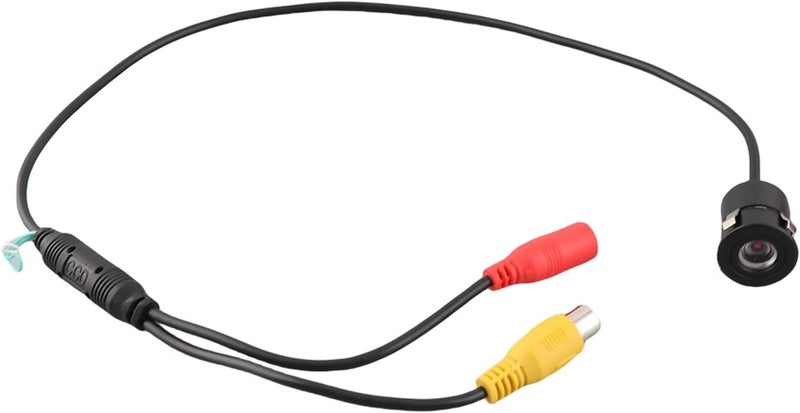 Gugxiom Mini CCTV Security Camera, 170° Wide Angle CCTV CCD Camera IR Night, IP68 Waterproof, Wired Surveillance Camera for Car - Image 1