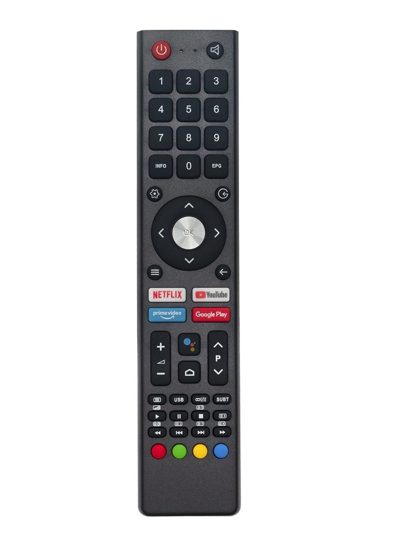 IAF Replacement Remote Control for Saba Changhong CHIQ UHD TV Compatible Models L32H7S L40H7S SA40S67A9 SA24S46A9 U58H7A SA32S67A9 L43H7S U58H7S U50H7A U55H7A U43H7A GCBL-TV02ADBBT  - Image 1