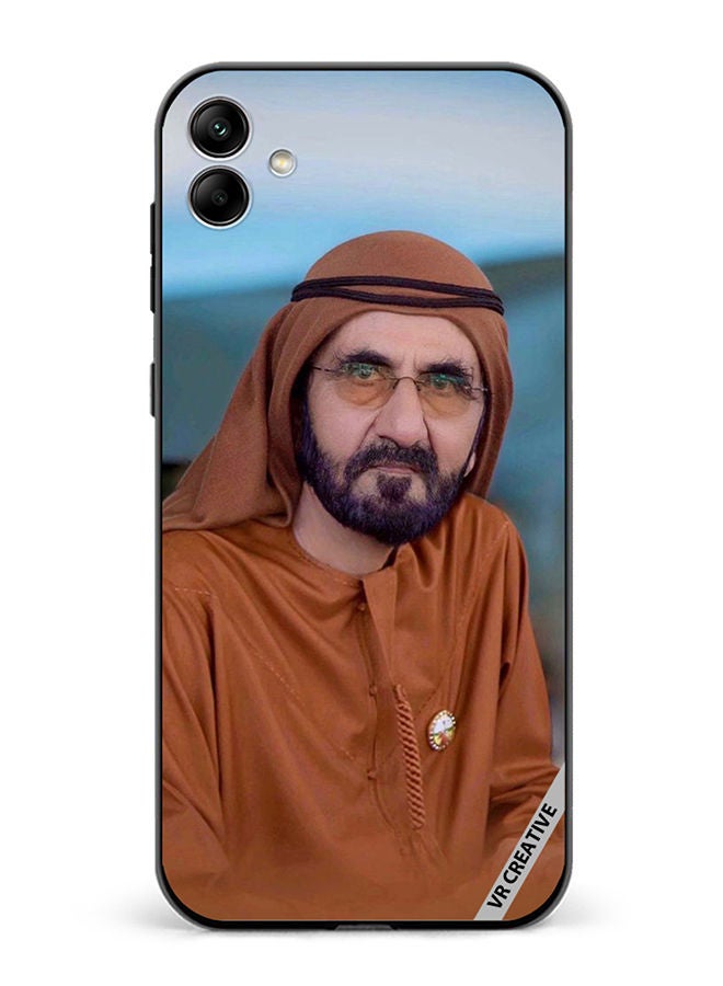 VR CREATIVE Protective Case Cover For Samsung Galaxy A04 Sheikh Mohammed Bin Rashid Al Maktoum Design Multicolour - Image 1