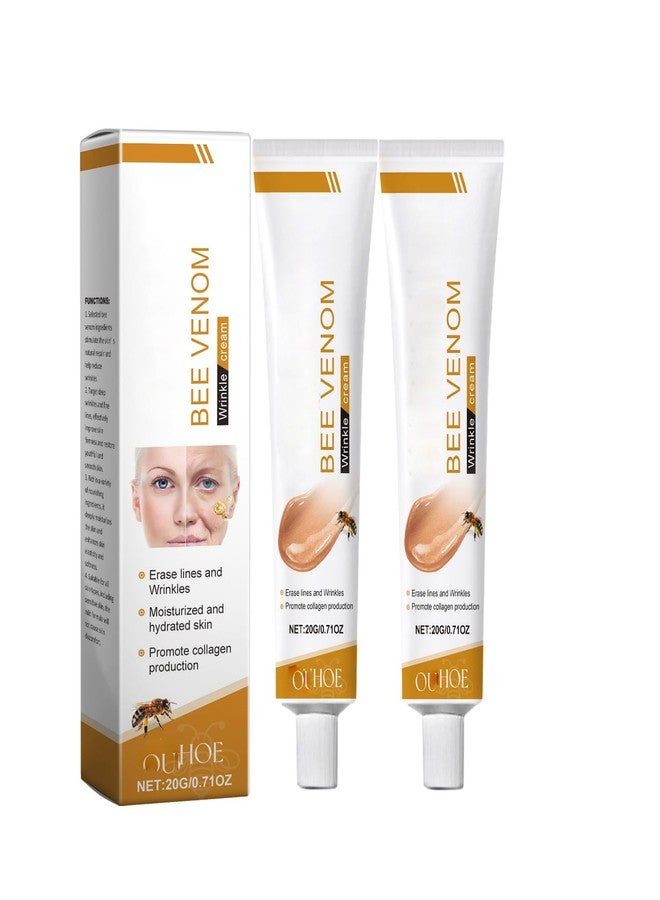 PAQIMAN 2 Pcs BotoxBee Venom Skin Cream, Anti-Aging Face for All Skin Type Wrinkle Removal & Firming Moisturiser Cream - Image 1