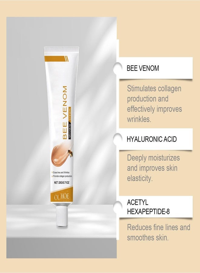 PAQIMAN 2 Pcs BotoxBee Venom Skin Cream, Anti-Aging Face for All Skin Type Wrinkle Removal & Firming Moisturiser Cream - Image 3