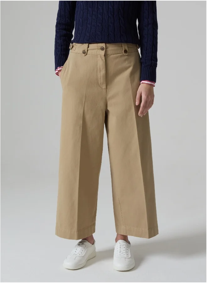 او في اس Wide-leg trousers with pulls