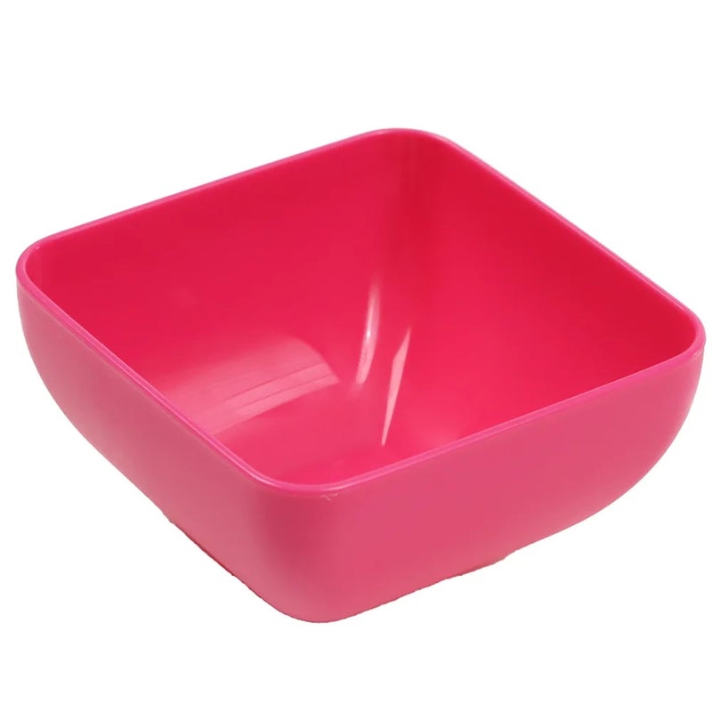 Ucsan Plastik Square Storage Bowl, Pink- 2.5Ltr - Image 1