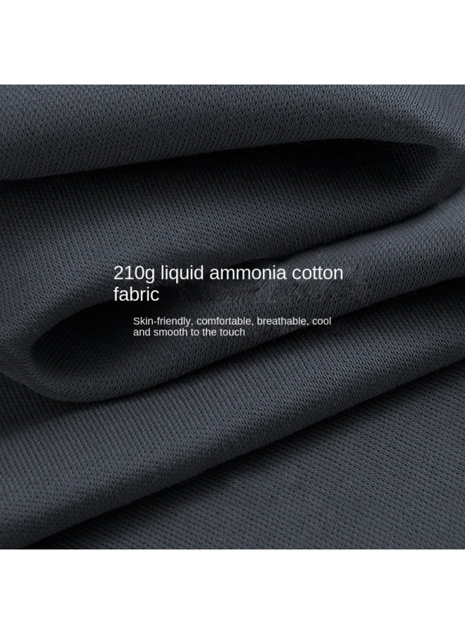 Autumn And Winter Liquid Ammonia Men's Half Turtleneck Long-sleeved T-shirt Bottoming Shirt Trendyy Slim Pure Color Versatile Top - Image 5