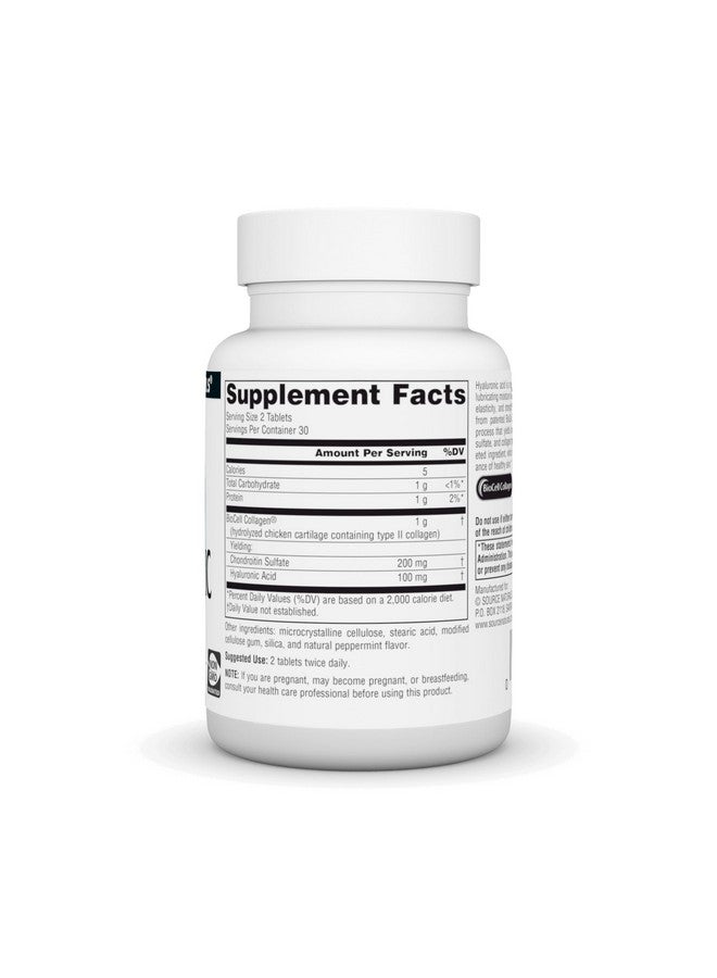 Source Naturals حمض الهيالورونيك من سورس ناتشورالز، 50 ملغ، 60 قرص - Image 2