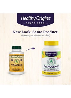 Healthy Origins Pycnogenol 100 Mg (Nature'S Super Antioxidant Nongmo Gluten Free Cardiovascular Support) 60 Veggie Caps  - Image 5