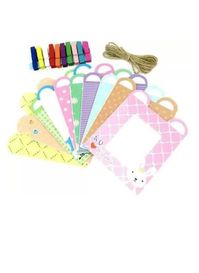 FUJIFILM - Instax Mini 20 Sheet Pack with Photo Bunting and Magnetic Frames - Image 1
