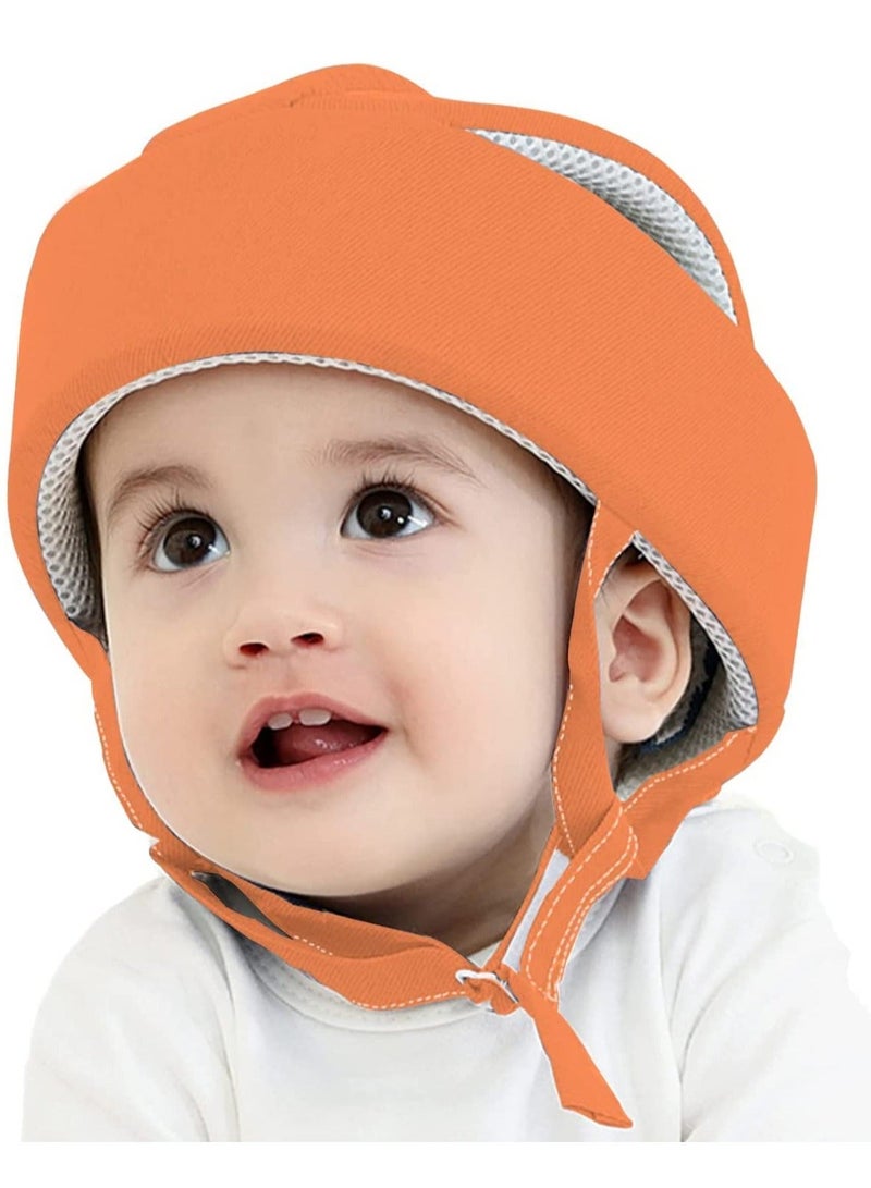XiuWoo Baby Helmet, Toddler Soft Adjustable Cap When Learning to Walk, Children Walking Harnesses Hat for Running Crawling - Image 1