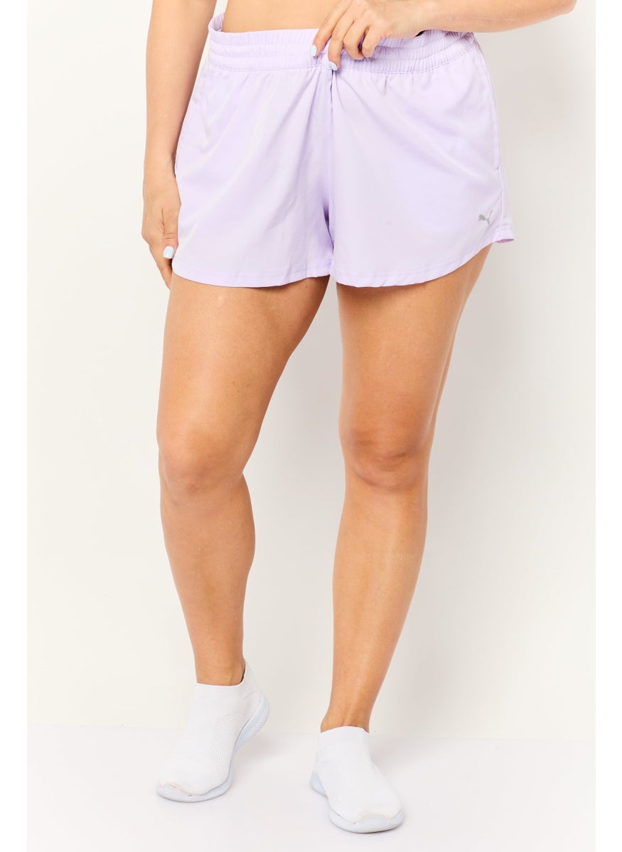 PUMA Women Sportswear Fit Brand Logo Outdoor Short, Light Lavender  - Image 1