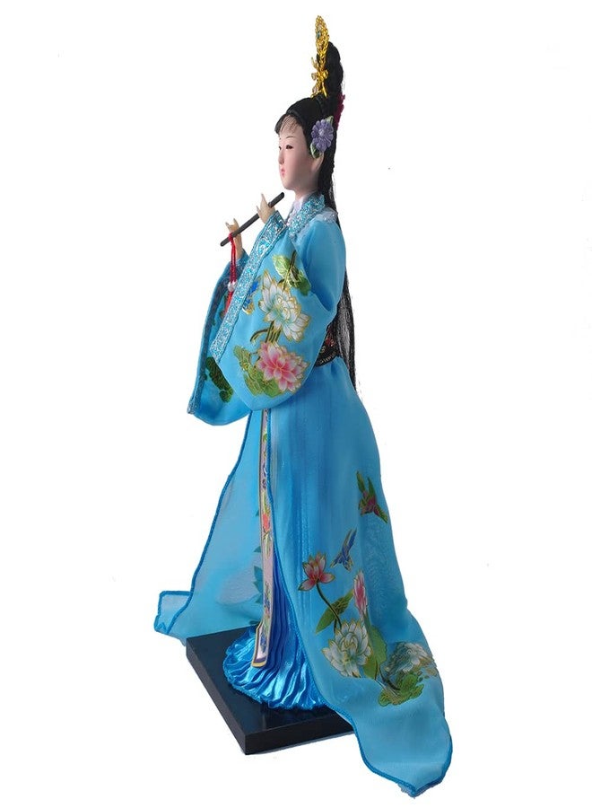 NW 12 Inch Chinese Traditional Handicraft Silk Figurine Collectible Chinese Ancient Character Ornaments for Home Decoration(1805-B) - Image 2