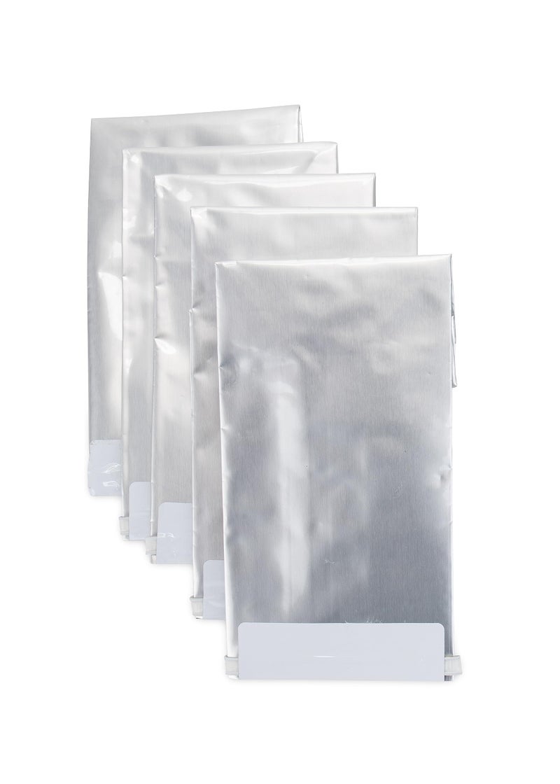 Camco Replacement Grease Storage Bags - Easily Contain and Dispose Used Cooking Grease, Foil Lined Bags Seal in Odor, Prevent Drain Clogs - 5 Pack (42285), White - Image 3