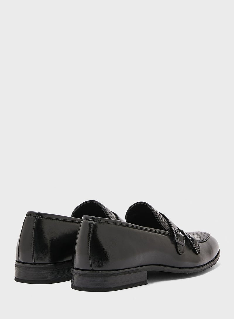 Robert Wood Monk Strap Formal Slip Ons  - Image 2