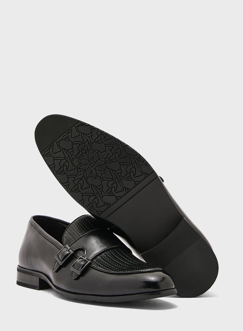 Robert Wood Monk Strap Formal Slip Ons  - Image 3