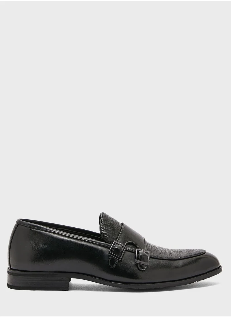 Robert Wood Monk Strap Formal Slip Ons