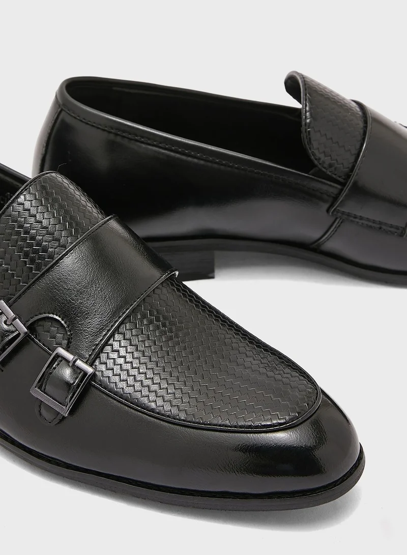 Robert Wood Monk Strap Formal Slip Ons