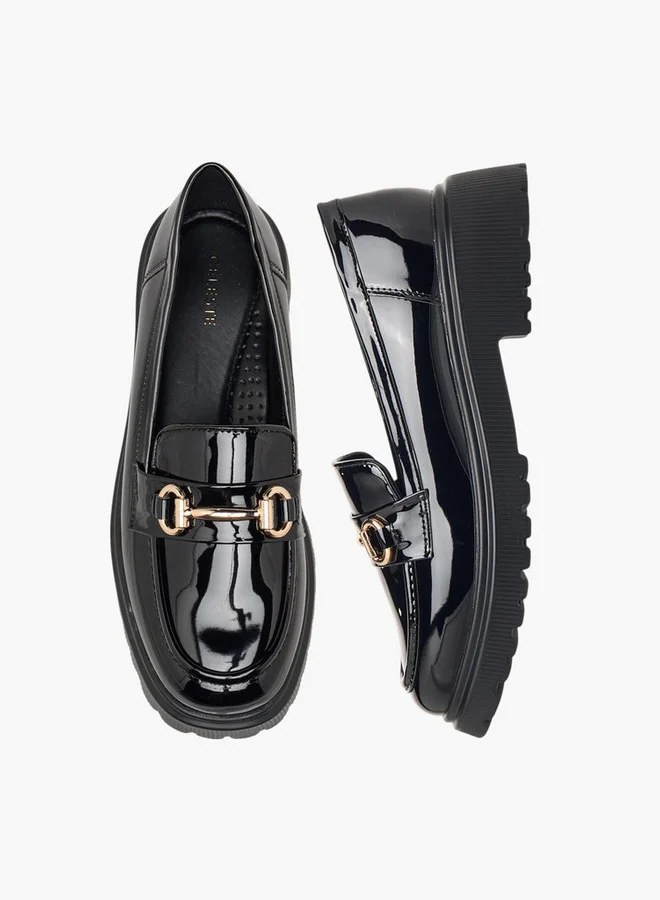 Celeste Women's Metal Accent Slip-On Loafers