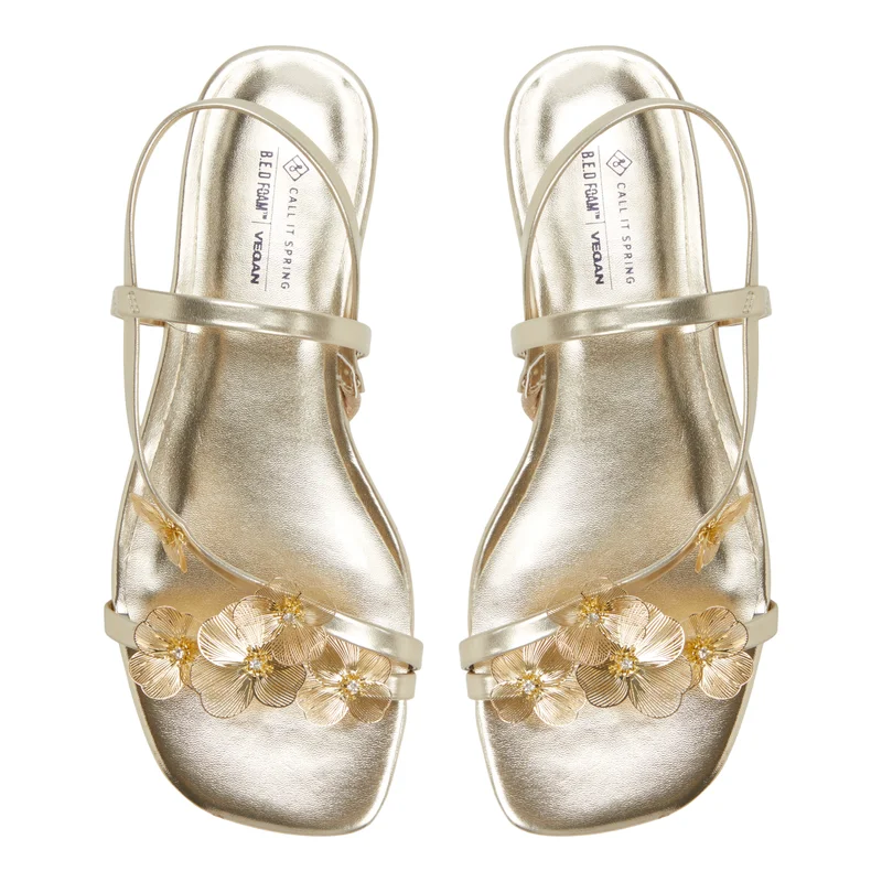 CALL IT SPRING Multi Strap Flat Sandals