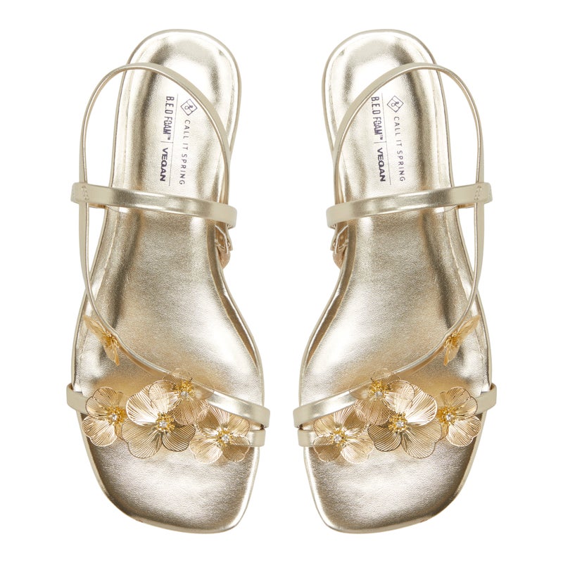 كول ات سبرنج صنادل مسطحة بأشرطة متعددة - Image 5