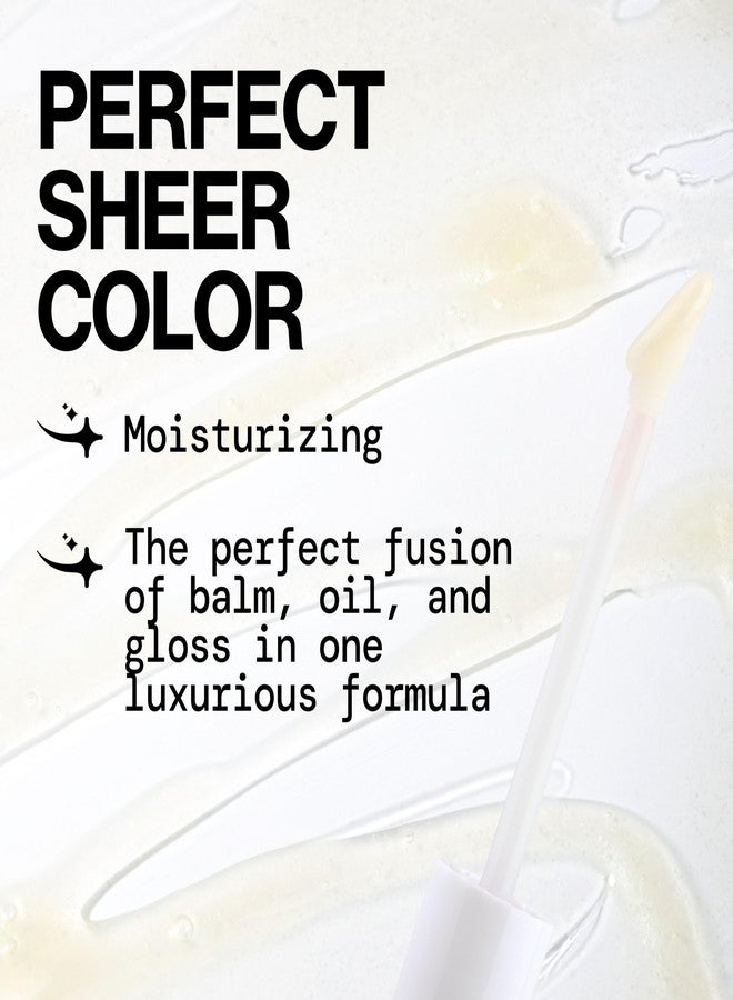 Pacifica Plumping Lip Gloss - Sugar Cake Flavored Shimmering Gold Hydrating Lip Oil Balm, No Tingle Lip Plumper with Shea Butter, Non-Sticky High Shine Sweet Finish, Vegan & Cruelty-Free 0.14oz - Image 3