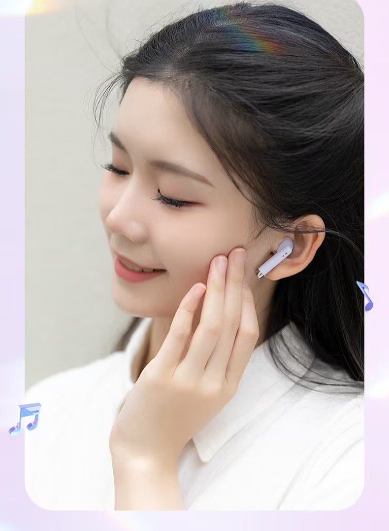 ريماكس سماعة لاسلكية ، سماعة بلوتوث 5.3 في الأذن ، 4 ميكروفون ENC الاتصال واضحة ، لمسة التحكم المحمولة سماعة - Image 2