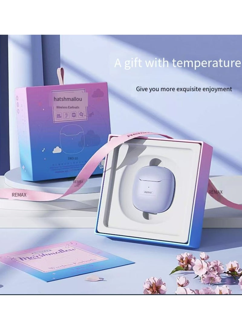 ريماكس سماعة لاسلكية ، سماعة بلوتوث 5.3 في الأذن ، 4 ميكروفون ENC الاتصال واضحة ، لمسة التحكم المحمولة سماعة - Image 3