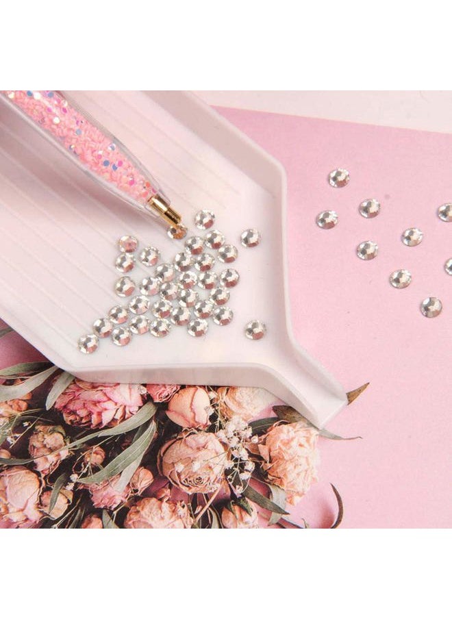 esowemsn 4pcs Diamond Drill Pen Pom Pom Nail Art Dotting Pen Point Drill Pen Manicure DIY Beauty Tool Accessories (Pink,Green,Purple,Blue)  - Image 3