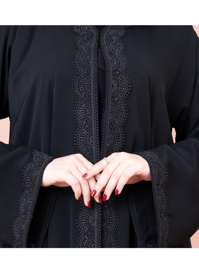 IKKXA Classic Arabian Design Abaya  - Image 4