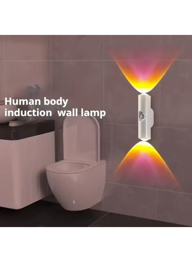 6 Pack RGB Color Changing Cat Eye Motion Sensor Lights USB Powered Smart Dimmer - Image 5