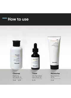 MINIMALIST Anti-Pigmentation Kit, Skin Care Routine Kit For Unisex, Face Wash, Serum & Sunscreen Combo, 180G  - Image 3