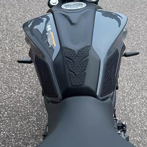 IZX For YAMAHA MT-07 MT07 MT 07 2021 2022 2023 Motorcycle Accessories Non-Slip Side Fuel Tank Stickers Waterproof Pad Rubber Sticker Tank Pad - Image 4