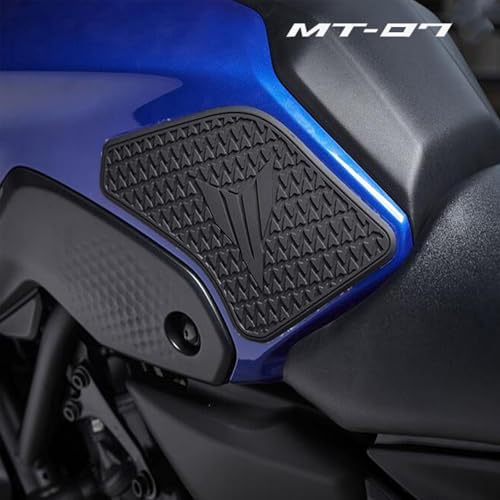 IZX For YAMAHA MT-07 MT07 MT 07 2021 2022 2023 Motorcycle Accessories Non-Slip Side Fuel Tank Stickers Waterproof Pad Rubber Sticker Tank Pad - Image 2