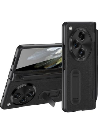Compatible with Oneplus Open/OPPO Find N3 Case with Pen & Pen Holder, [Hinge Protection] [Built-in Screen Protector] [Kickstand] All-Inclusive Luxury PU Leather Phone Case - pzsku/Z135BFD12BBBACEC3F1ACZ/45/_/1701224645/d5fd39ea-d818-4456-a97a-73d47f321e6c