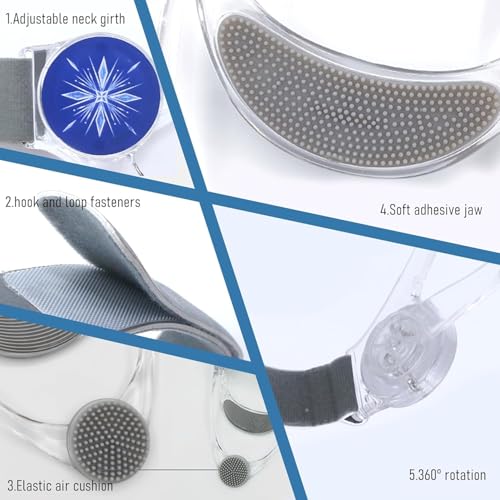 Snevad Neck Brace Stretcher Neck Collar With 360° Adjustable Soft Support Orthotics For Forward Head Posture Correction Hump Corrector Brace For Neck Pain And Support For Home Office Worker Student - Image 5