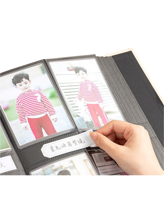 Deli [Lowest Price Online] Deli Photo Album, 5-Inch 320-Page Large Capacity Family Album, Couple'S Travel Album, Memory Book, Children'S Growth Record Book, Orange Pq853 - Image 3