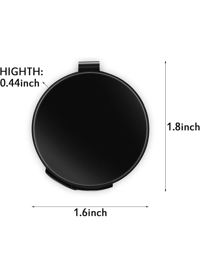 erorex 6 Pcs Fingerprint Ink Pads Professional Finger Printing Ink Pad For Office School Bank Thumbprint Ink Pad Quick Drying Erasable Ink Pad With Clear Impressions Round Blue - Image 5