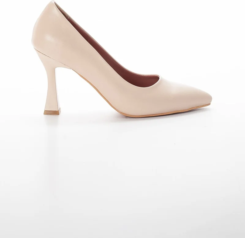 Dilimler Ayakkabı Slices Shoes Skin Thin Heel Nude Women Stiletto