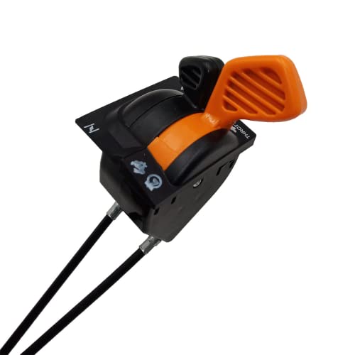 Rebuiman AM140333 Throttle Choke Lever Cable Replacement for John Deere X300 X304 X305R X310 X320 X324 X340 X360 X500 X530 X534 - Image 1