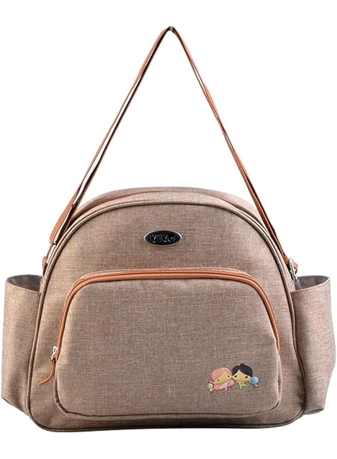 Kiko Milano 01 11723 Luxury Mamy Diaper Bag Beige - Image 1