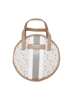 DKNY Signature Stripe Original Circle Bag Cosmetic Bag, Travel Make up Bag Small, Small Lightweight Cosmetic Bag Storage Bag, Small Makeup Bag, Travel Toiletry Bag - pzsku/Z135CAC7456ED7A5D7346Z/45/_/1707379273/6194700d-fbbc-4208-ae90-70fdbd0e57fa