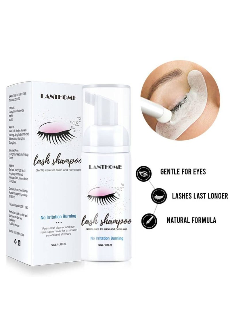 Lanthome شامبو الرموش اللطيف على العيون لجعلها لامعة ولامعة للنساء 50 مل - Image 4